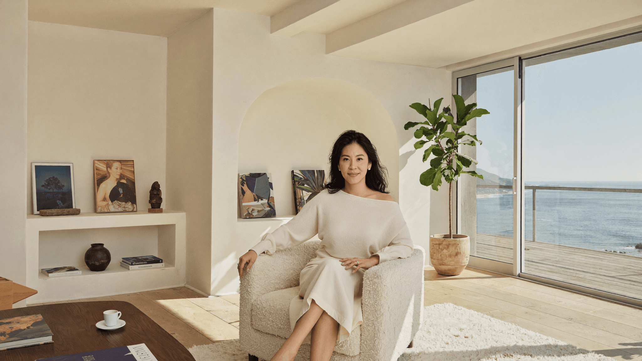 Eugene Ahn — seated in luxury interior
